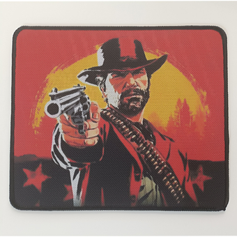 موس پد حرفه ای گیمینگ طرح رد دد 2 (Red Dead Redemption 2) سایز 23*26