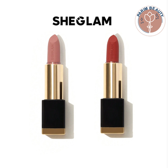 رژلب پوکه فلزی شیگلم      SHEGLAM Matte Allure Lipstick - Chic