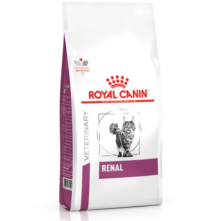 غذای خشک گربه بالغ رنال رویال کنین مناسب مشکلات کلیوی / Royal canin cat Renal dry food