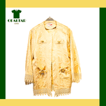 کت مجلسی طرح دار آستین توری