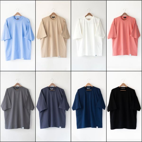 تیشرت بیسیک مردانه پنبه ای دو نخ مردانه - کد 0035