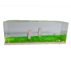 دکوری غرق نشو فانتزی حروف چینی رنگ سبز