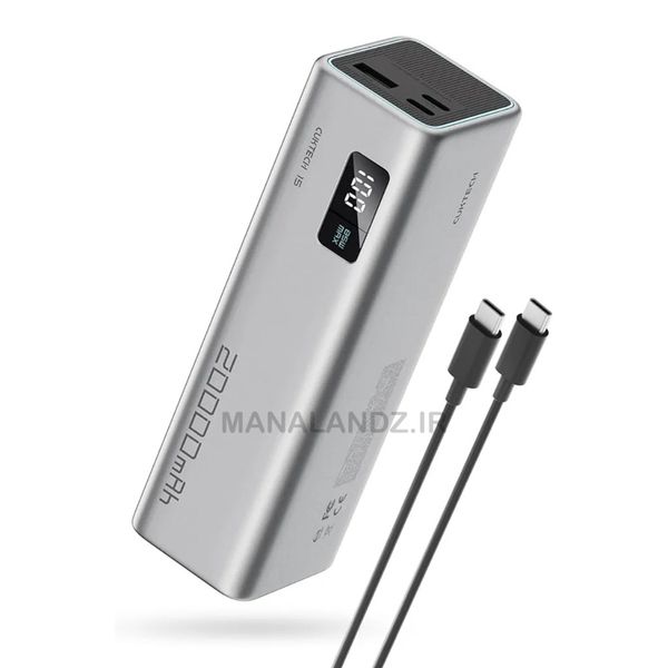 پاور بانک 85 وات 20هزار اصلی برند چاک تک مدل CUKTECH 15 SE
