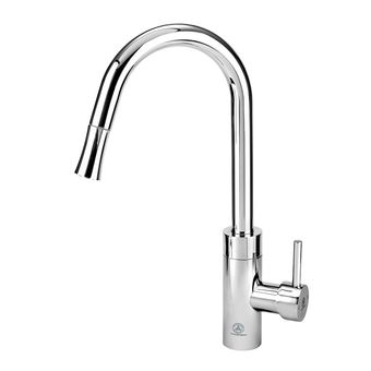 شیر ظرفشویی شلنگدار شیرآلات بهداشتی قهرمان مدل تتراس