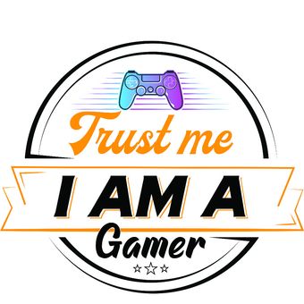 برچسب پارچه و لباس - مدل گیمر