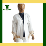 کت مجلسی طرح دار جلو باز