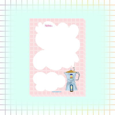 برگه یادداشت قهوه خونه