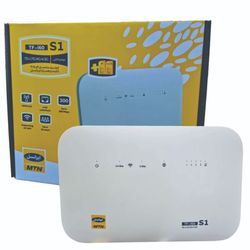مودم 4G/TD-LTE ایرانسل مدل s1 TF-I60 به همراه 500 گیگ اشتراک یکساله و سیمکارت رایگان
