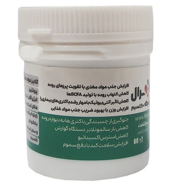 مکمل پریبیوتیک و کلسیم پرندگان میکسرال وزن 60 گرم