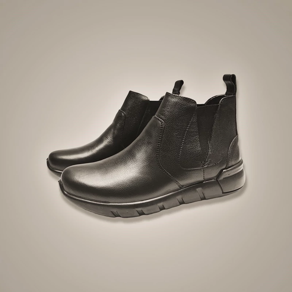 یم بوت مردانه چرم طبیعی و طبی مدل ناپولی