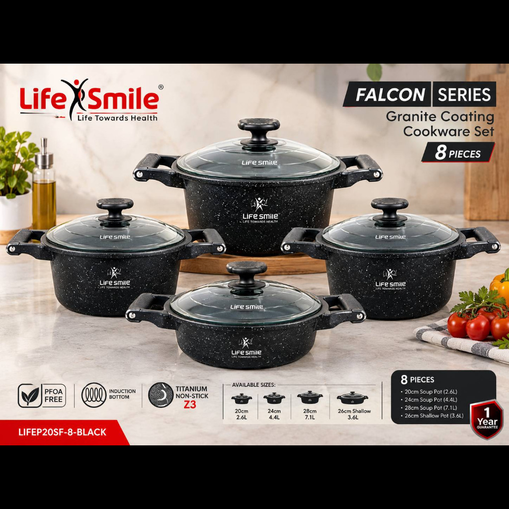 سرویس قابلمه Life Smile مدل Falcon Series