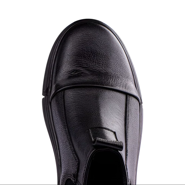 نیم بوت مردانه چرم تبریز مدل S3 ـ 2025