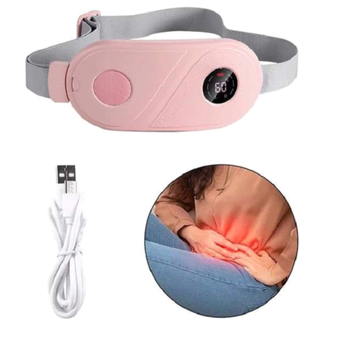 ماساژور قاعدگی Menstrual Heating مدل گرین لاین، گرم‌کننده 3ثانیه‌ای با ویبره 3 حالته ، تسکین زیر شکم و کمر