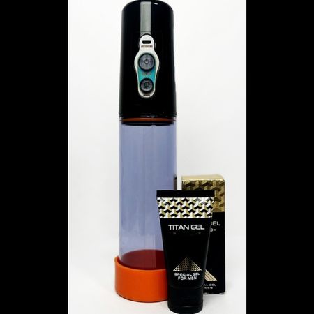 پکیج افزایش سایز ( یک عدد تیتان کینگ گلد به همراه یک عدد وکیوم شارژی)