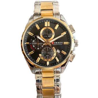 ساعت مردانه کرنوگراف CURREN مدل8476