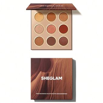 پالت سایه 9 رنگ ش__یگ__lam مدل Nude Beginnings(اصلی)