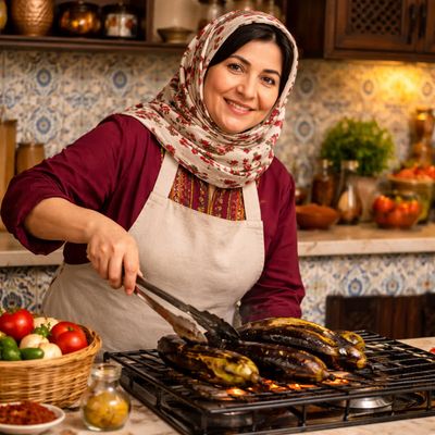 بادمجان کبابی - 500 گرم