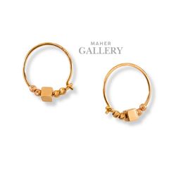 گوشواره هندسی کوچک 2.11 گرم