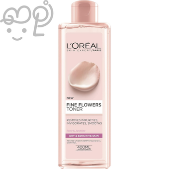 تونر لورال پوست خشک FINE FLOWERS