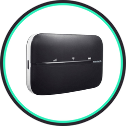 مودم همراه Naztech 4G-LTE مدل NZT-77CT - مشکی