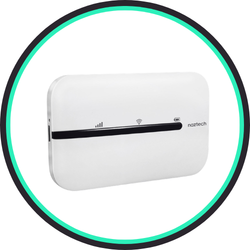 مودم همراه Naztech 4G-LTE مدل NZT-77CT - سفید
