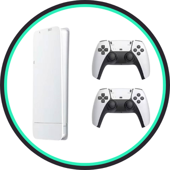 کنسول بازی مدل Game Stick Pro 4K - سفید - اصلی