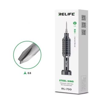 پیچ‌گوشتی سه‌سو ریلایف مدل RELIFE RL-730 سایز 0.6
