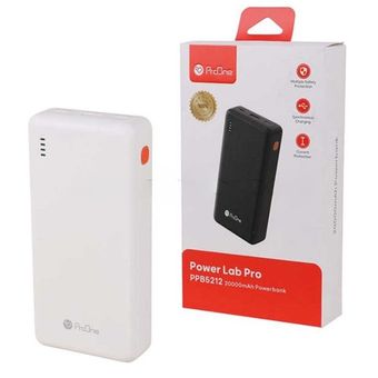 پاوربانک پرووان PROONE PPB5212 ظرفیت 20000mAh –  مناسب شارژ روزمره