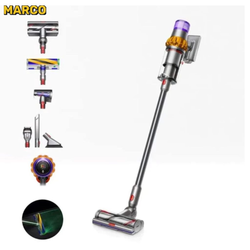 جارو شارژی دایسون مدل DetectDyson V15 Detect Absolute ضمانت اصالت کالا و ارسال فوری و رایگان /گارانتی 18 ماهه مارکو تجارت