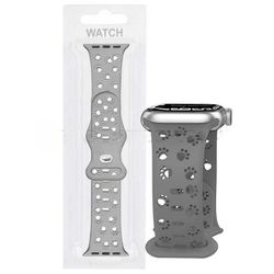 بند اپل واچ مدل SILICON 42mm/44mm/45mm/49mm طرح ردپا