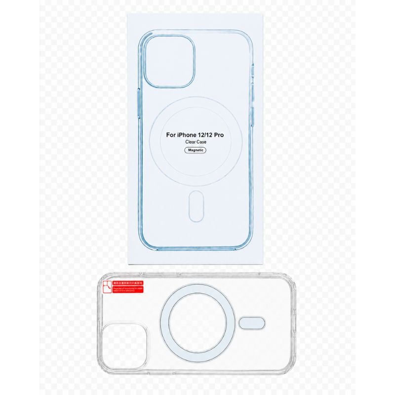 قاب شفاف مگ‌سیف آیفون iPhone 12/12 Pro – کاور محافظ پشت گوشی