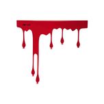 آویز لباس بزرگ قرمز dropiron