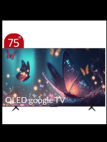 تلویزیون تی سی ال مدل 75C655 سایز 75 اینچ QLED  هوشمند
