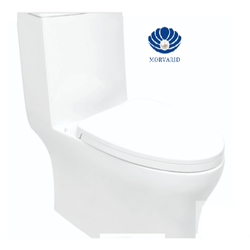 توالت فرنگی یک تکه خروجی به کف سانتا برند مروارید