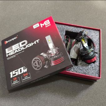 هدلایت خودرو M8 MAX کانپکس پایه H4 دوکنتاکت اورجینال | گارانتی (2عددی)