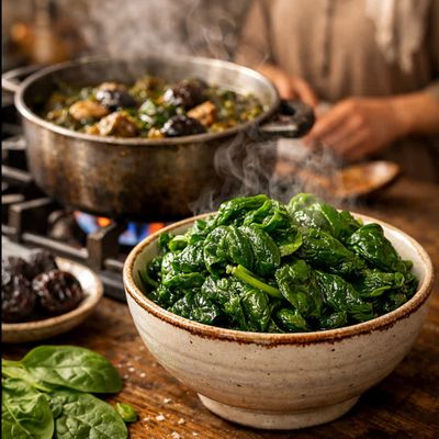 اسفناج بخارپز و نیمه‌آماده  - 500 گرم