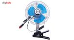 پنکه خودرو 6 اینچ 12 ولت مدل Oscillating