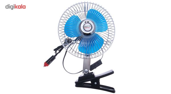 پنکه خودرو 6 اینچ 12 ولت مدل Oscillating