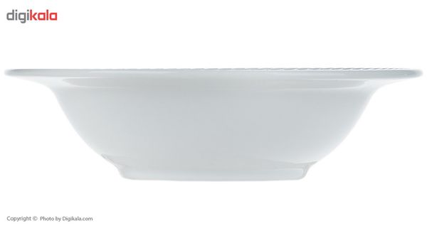 سرویس غذاخوری 102 پارچه 12 نفره چینی زرین ایران مدل رادیانس سفید درجه عالی