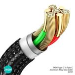 کابل USB-C یوسمز مدل SJ727-240W طول 1.2 متر