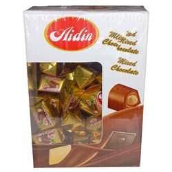 شکلات شیری بامغزی فندق آیدین - 500 گرم