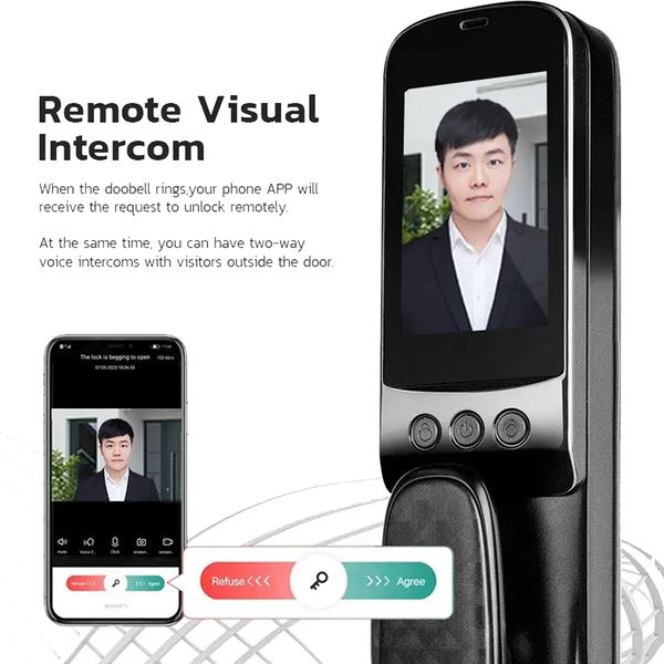 قفل هوشمند اکسل مدل EX-823 مجموعه دو عددی