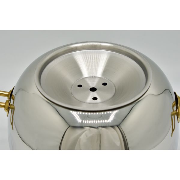 ست کتری و قوری ام جی اس مدل استیل کد K41017