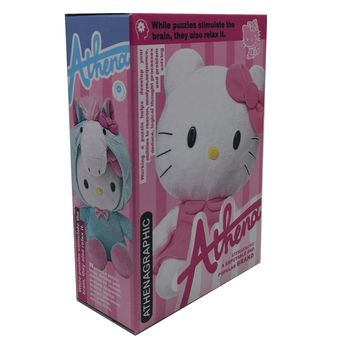 پازل 20 تکه آتنا طرح Hello kitty