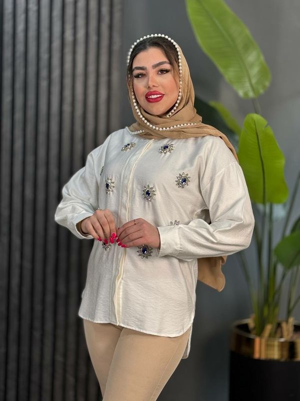 مانتو سنگدوزی شهرزاد کد 1735