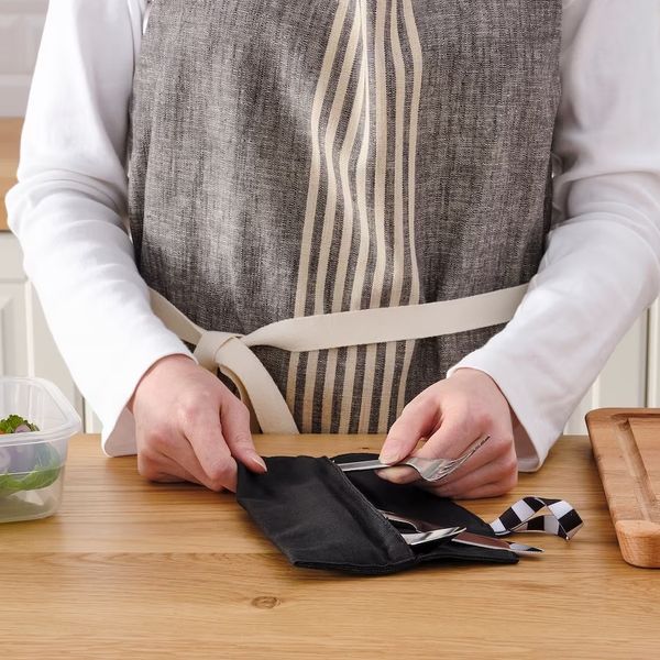 قاشق، چنگال و کارد سفری ایکیا مدل FINSKUREN به همراه کاور