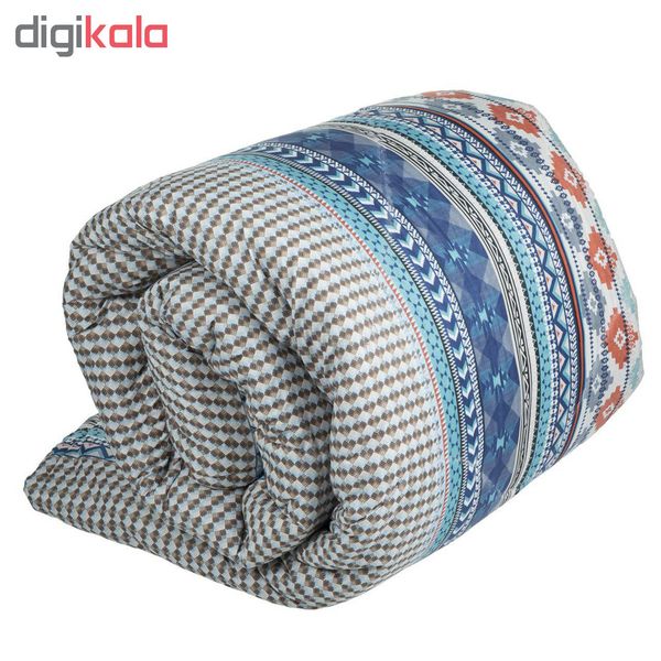 لحاف کرسی هلکو مدل مری دریا 6 نفره سایز 300 × 300 سانتی‌متر