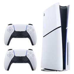 کنسول بازی سونی مدل PlayStation 5 Slim ظرفیت یک ترابایت ریجن 2016A اروپا به همراه دسته اضافی