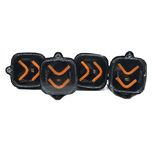 چراغ راهنما موتور سیکلت مدل ال ای دی فانتزی مجموعه 4 عددی