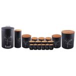 سرویس آشپزخانه 18 پارچه آرتیستون مدل درب بامبو